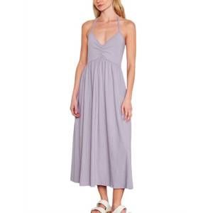 Sundry | Dresses | Sundryfor Evereve Blue Striped Knit Snap Side Maxi M  Dress | Poshmark